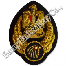 Qattar Bullion Blazer Hands Embroidery Badges